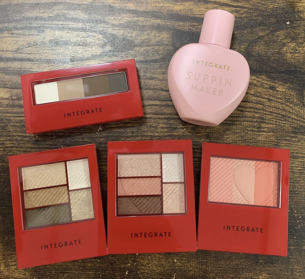 トリプルレシピアイズ/インテグレート/アイシャドウパレットを使ったクチコミ（1枚目）