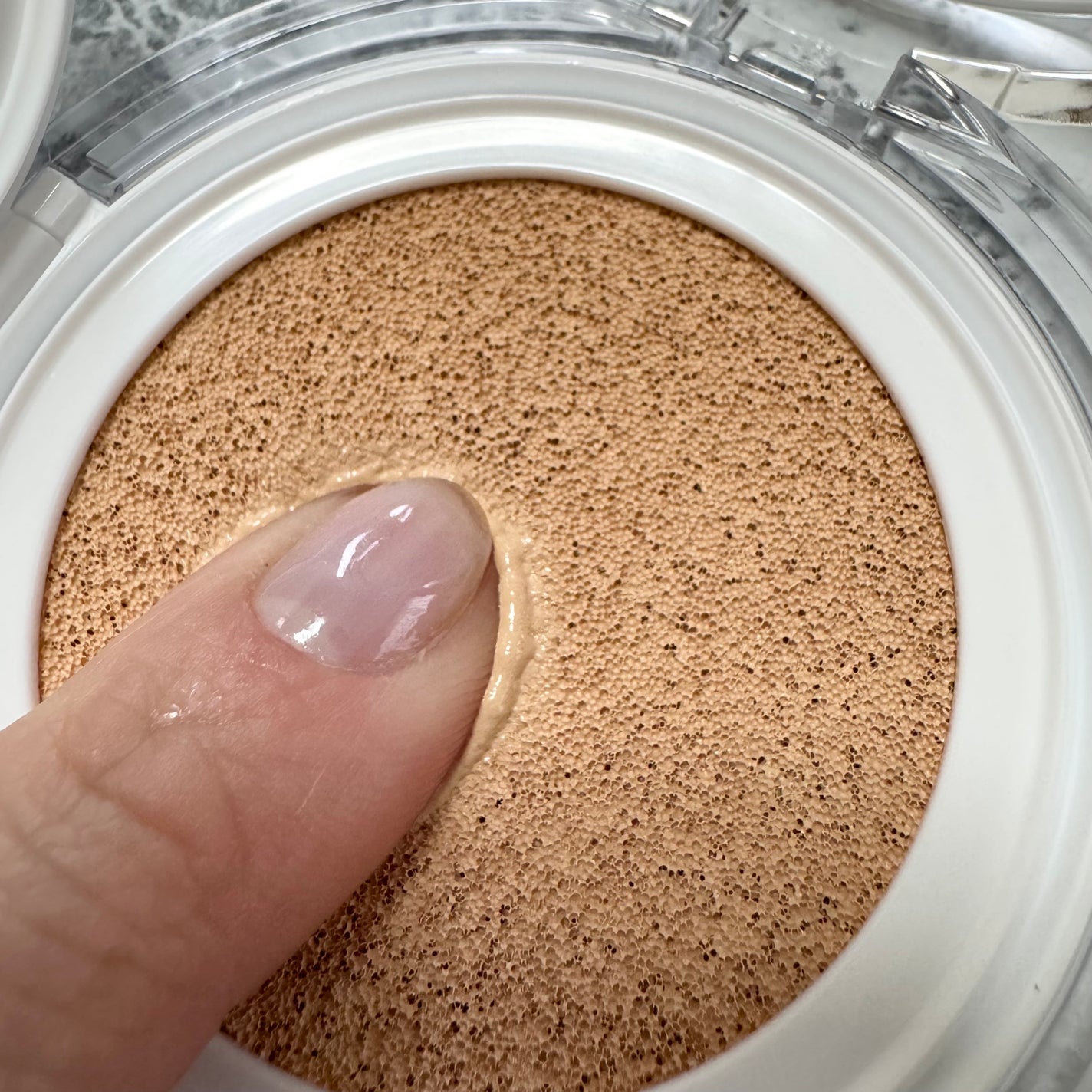 ハートリーフシーンカバークッション/23years old/クッションファンデーションを使ったクチコミ(3枚目)