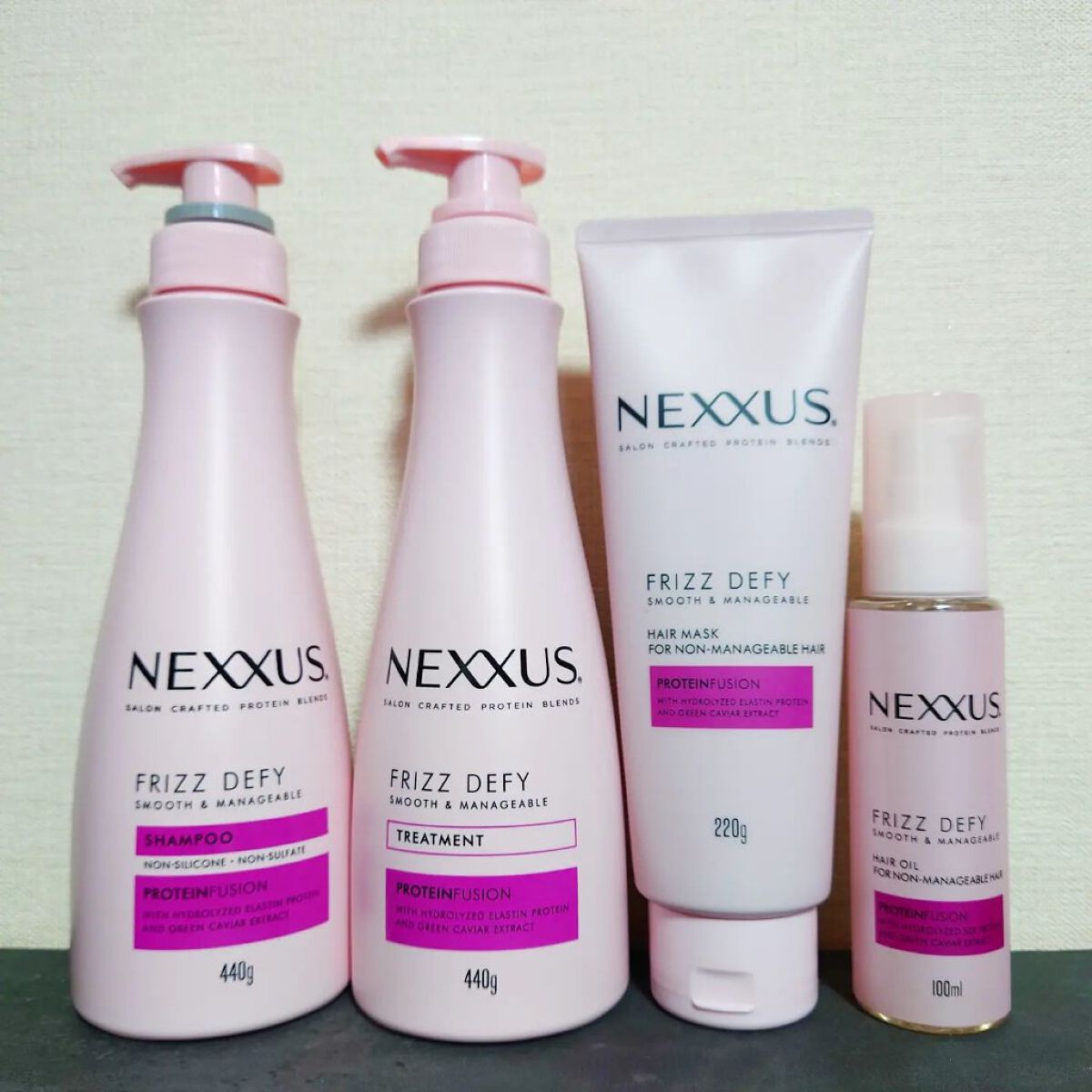 ネクサス スムースアンドマネージャブル 洗い流さないトリートメントオイル/NEXXUS(ネクサス)/ヘアオイルを使ったクチコミ（1枚目）