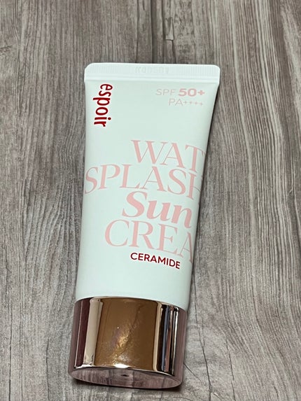 ウォータースプラッシュサンクリーム セラミド/espoir/日焼け止めクリームを使ったクチコミ(1枚目)