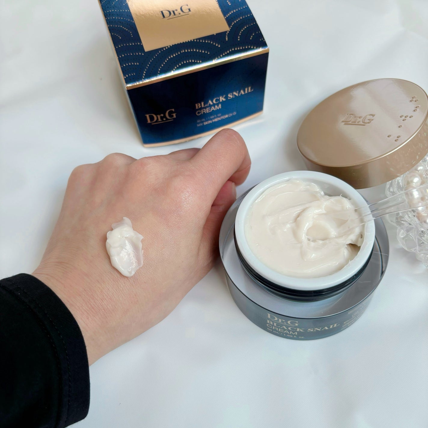 ブラックスネイル クリーム/Dr.G/フェイスクリームを使ったクチコミ(3枚目)