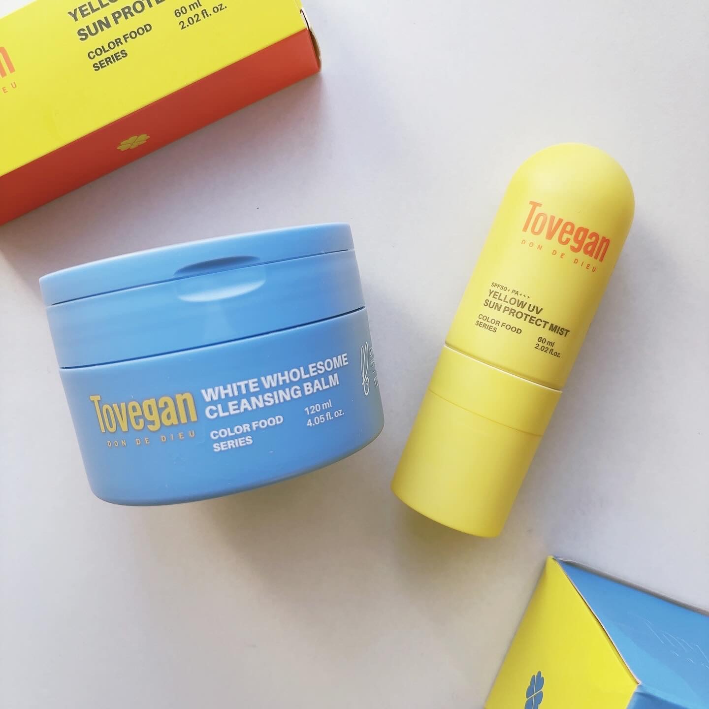 カラーフードシリーズホワイトホールサムクレンジングバーム/Tovegan/クレンジングバームを使ったクチコミ（1枚目）