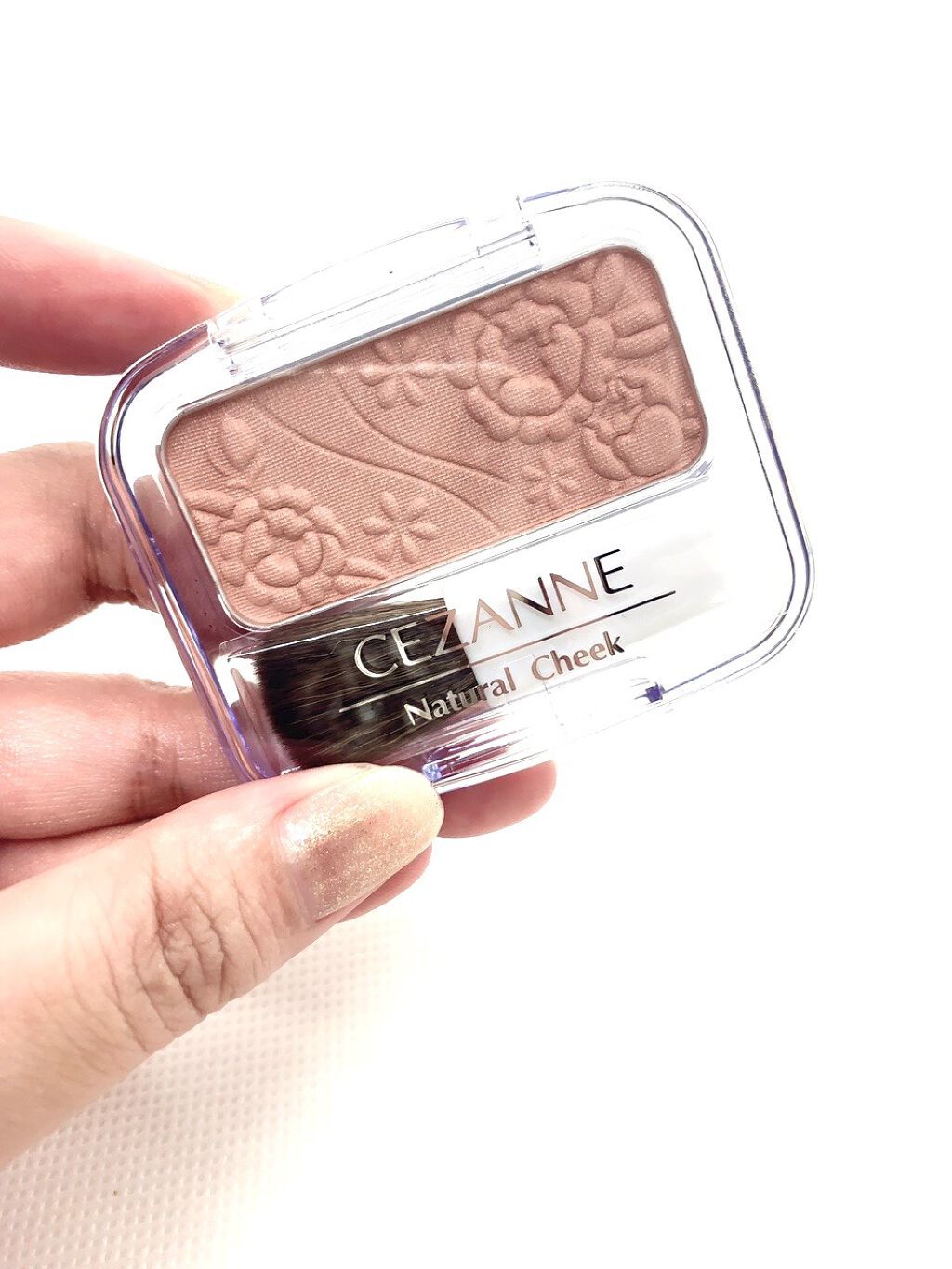 ナチュラル チークN/CEZANNE/パウダーチークを使ったクチコミ（1枚目）