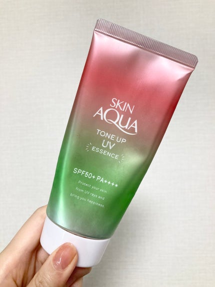 スキンアクア トーンアップUVエッセンス/スキンアクア/日焼け止めクリームを使ったクチコミ(1枚目)