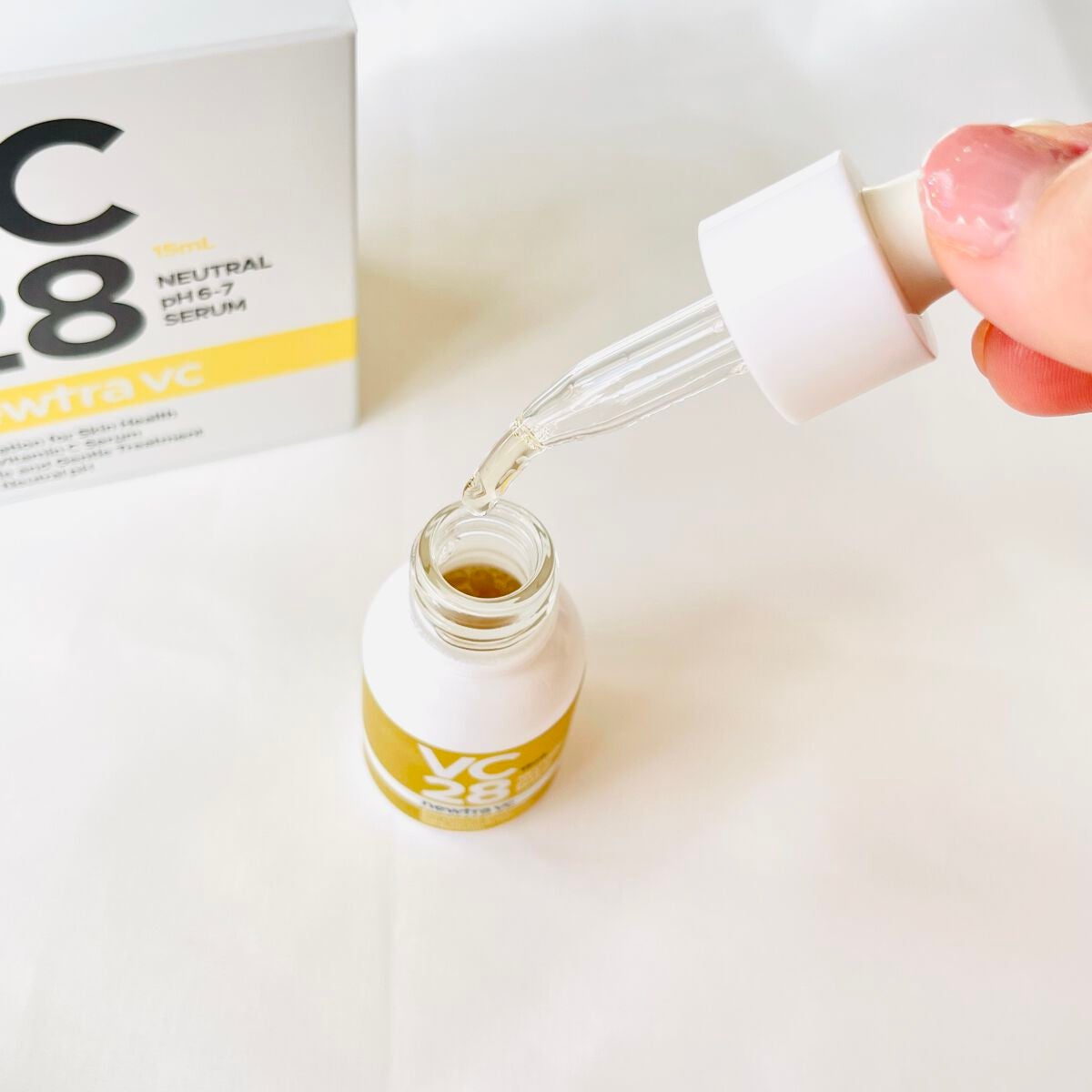 newtra VC 28 SERUM/newtra vc/美容液を使ったクチコミ(4枚目)