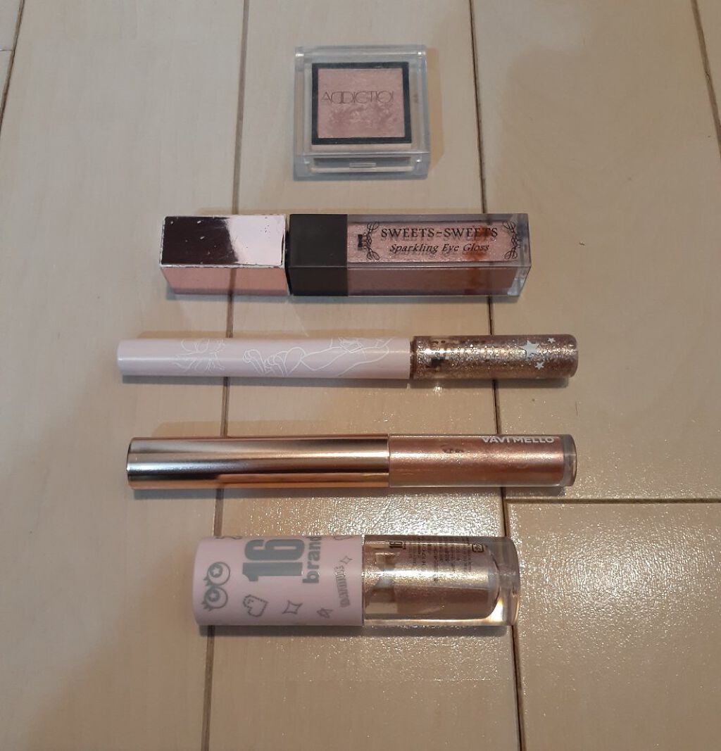 トゥインクルグリッター/VAVI MELLO/グリッターを使ったクチコミ（1枚目）