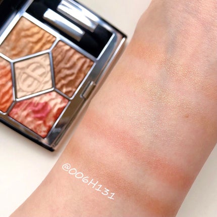 サンク クルール クチュール <サマー デューン>/Dior/アイシャドウパレットを使ったクチコミ(8枚目)