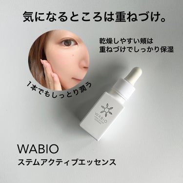 ステム アクティブ エッセンス/WABIO/美容液を使ったクチコミ（5枚目）