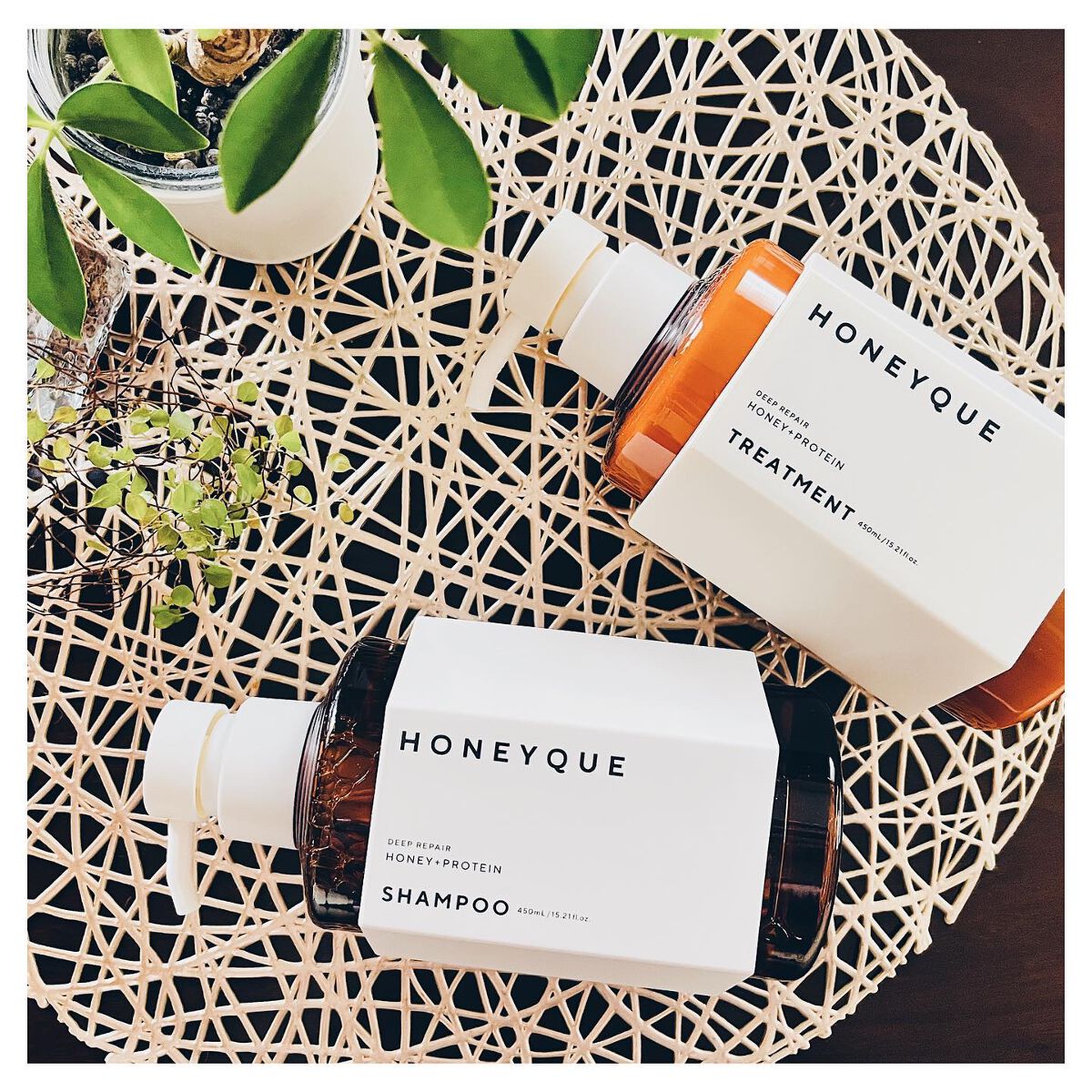 ディープリペア シャンプー モイスト/ヘアトリートメント モイスト/ハニーク/市販シャンプーを使ったクチコミ(1枚目)