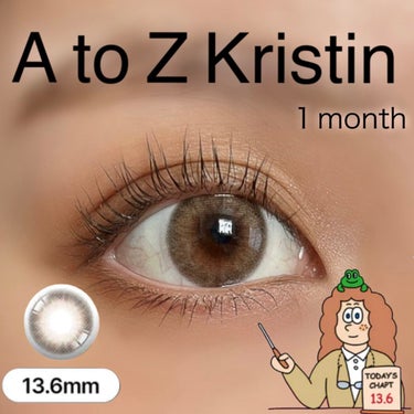 

▹ Hapa kristin  /  A to Z Kristin 1 month
    ハパクリスティン エイトゥゼットクリスティン
    2枚入り １ヶ月用
    DIA:14.2 GDI