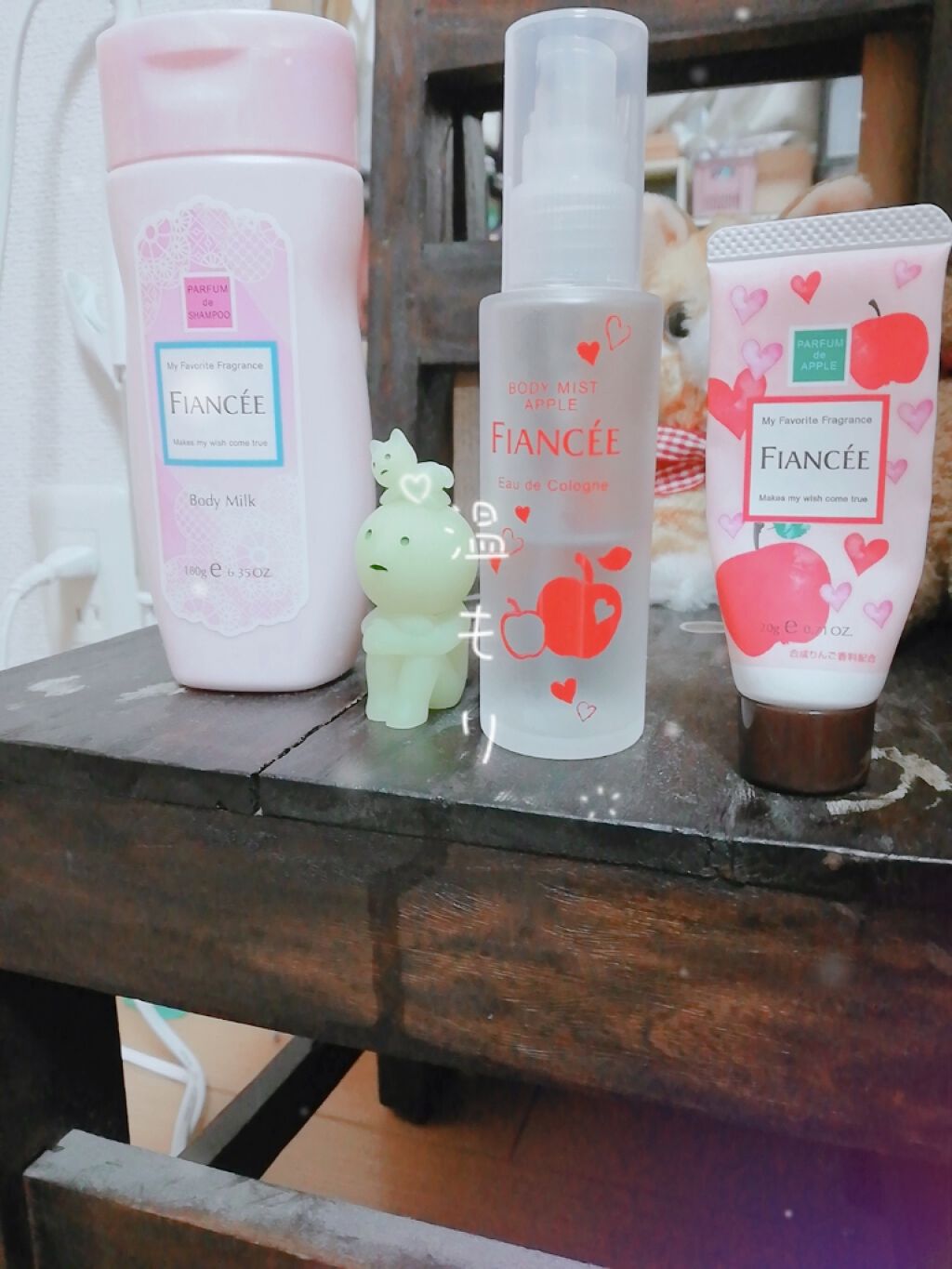 ボディミスト 恋りんごの香り/フィアンセ/香水(レディース)を使ったクチコミ（2枚目）