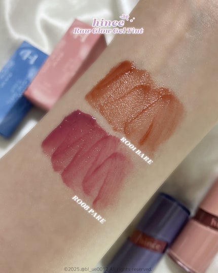 ロウグロウジェルティント/hince/リップティントを使ったクチコミ(5枚目)