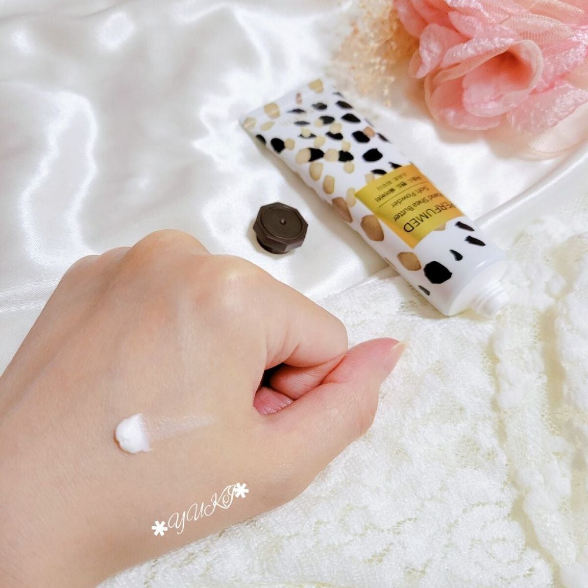 パヒュームド ハンドシアバター /the SAEM/ハンドクリームを使ったクチコミ(5枚目)