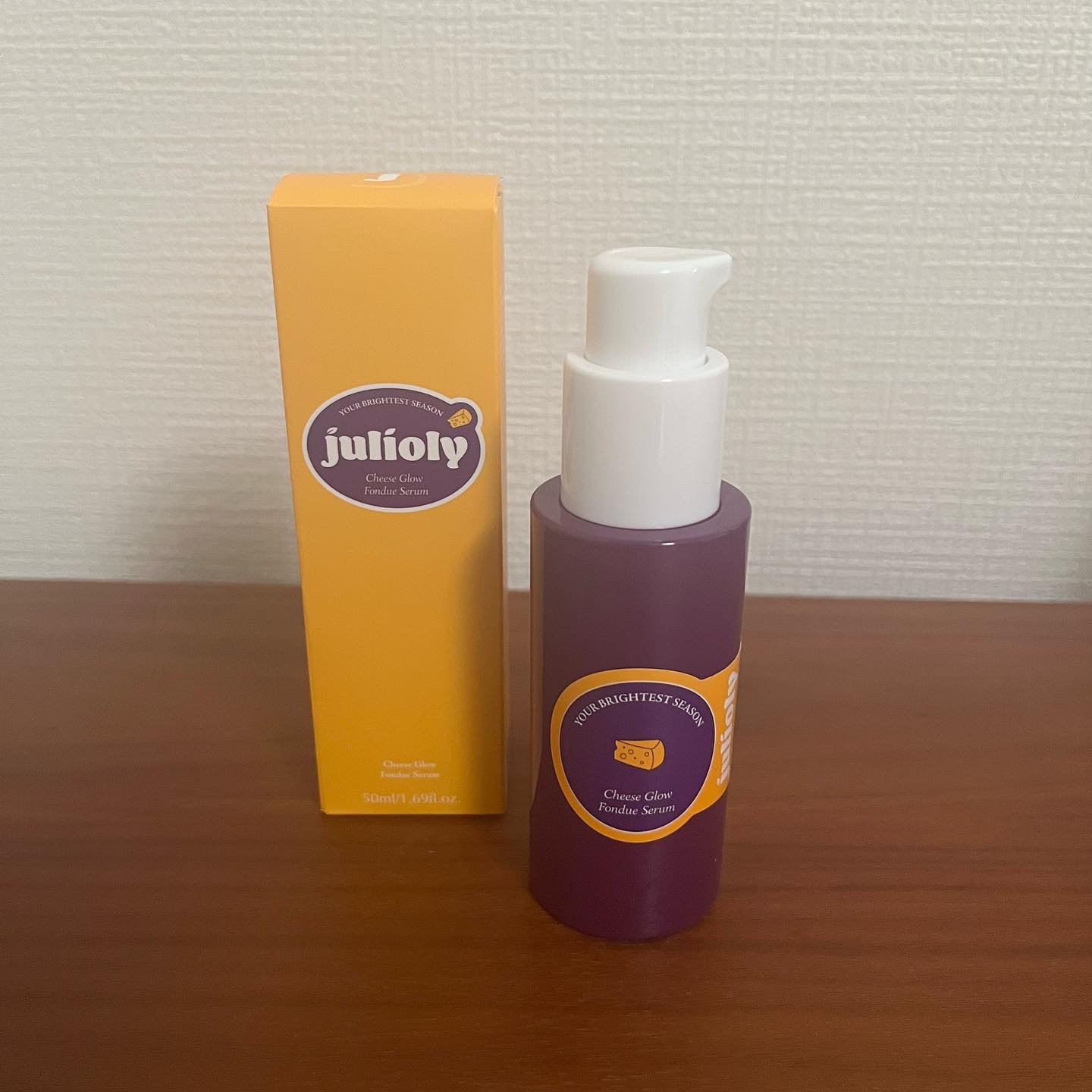 チーズフォンデュうるツヤセラム/Julioly/美容液を使ったクチコミ（1枚目）