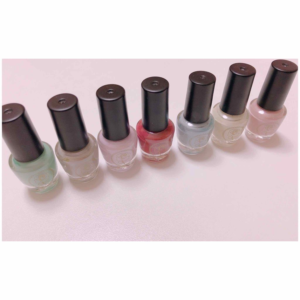 axes femme Romantic Color Nail Set BOOK/宝島社/マニキュアを使ったクチコミ（2枚目）