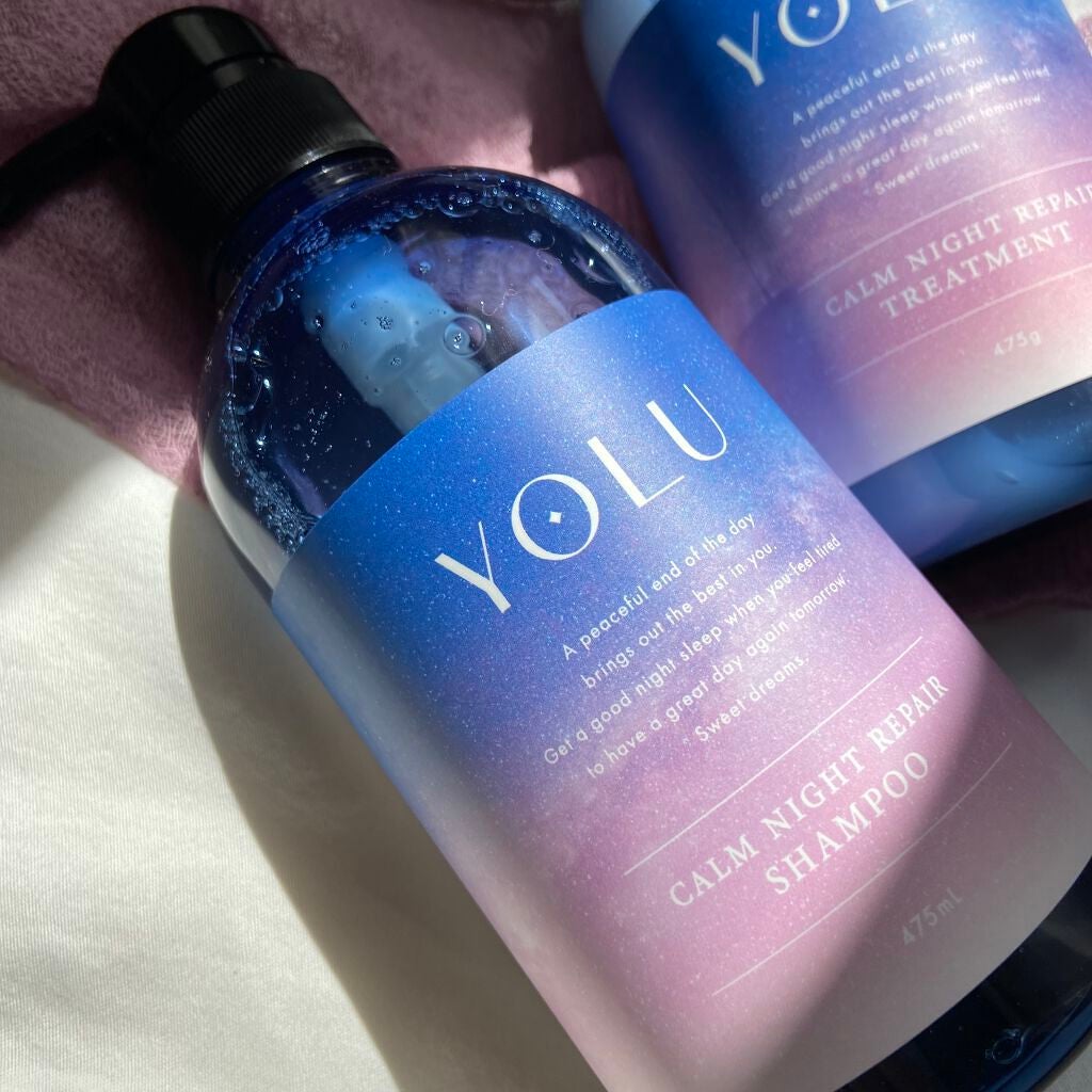 カームナイトリペアシャンプー/トリートメント/YOLU/市販シャンプーを使ったクチコミ(2枚目)