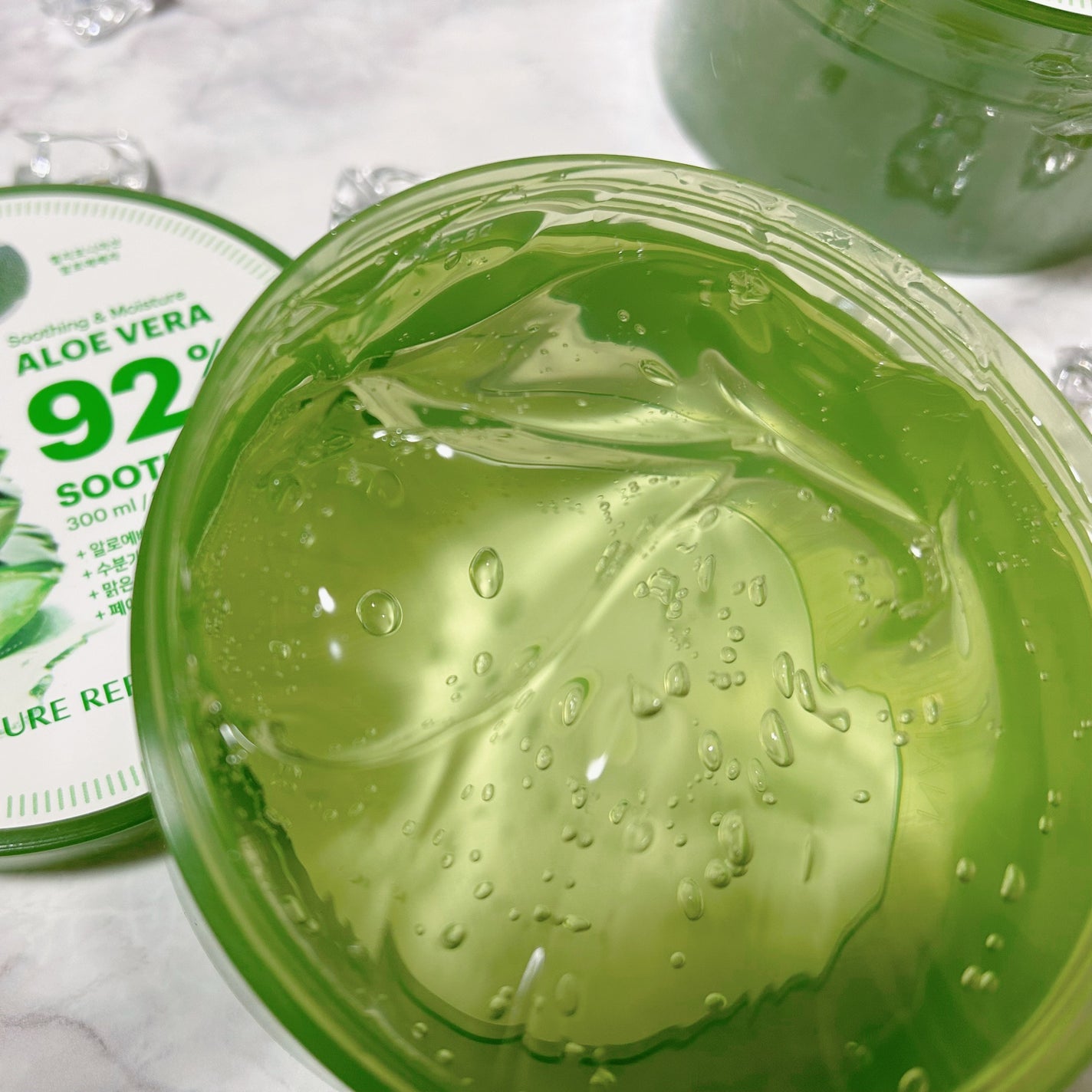 マイルド&モイスチャーアロエジェル/ネイチャーリパブリック/ボディローションを使ったクチコミ(3枚目)