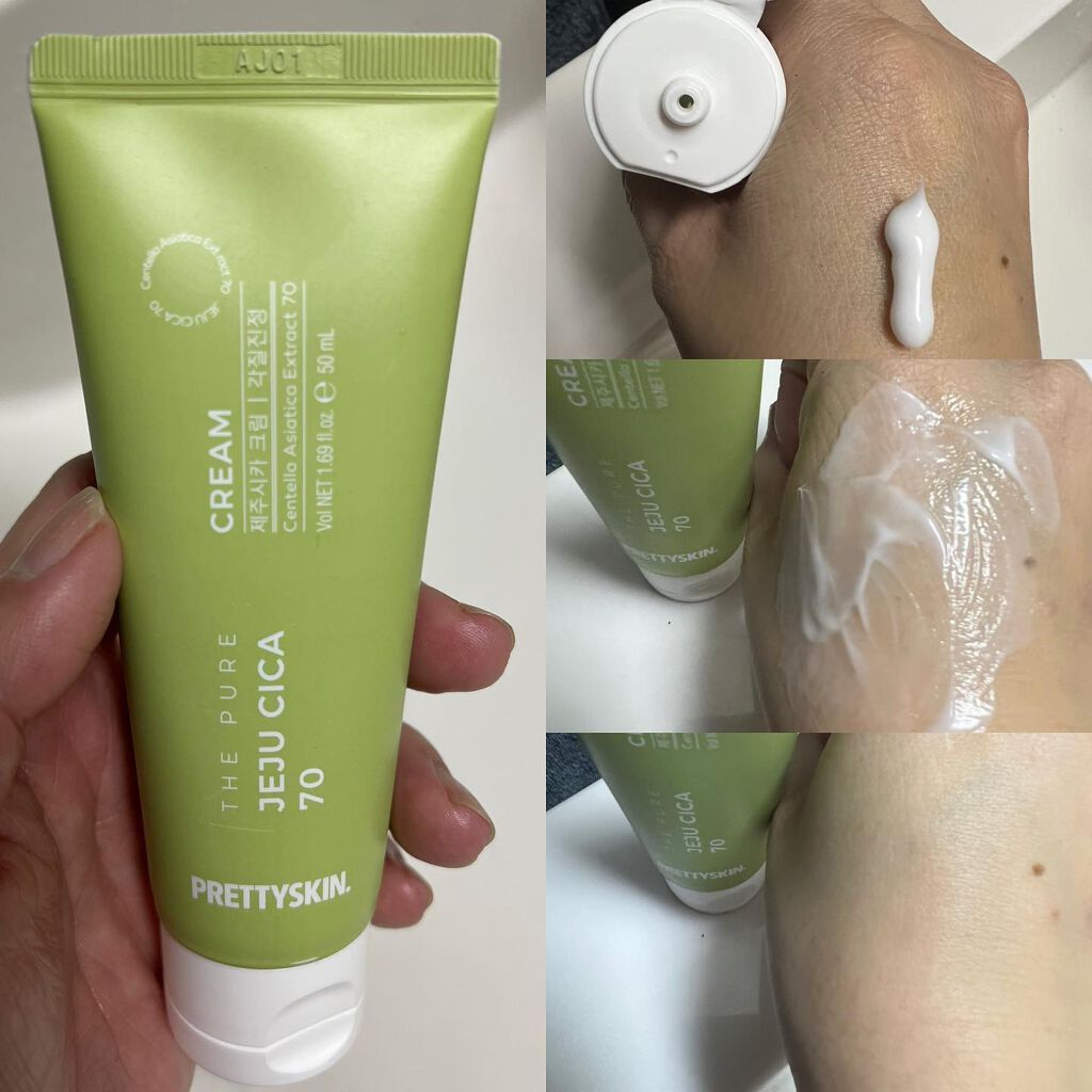 THE PURE JEJU CICA 100 トナー/pretty skin/化粧水を使ったクチコミ(7枚目)