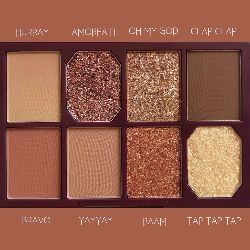 ファイナルシャドウパレット4 01 Trot Star/BBIA/アイシャドウパレットを使ったクチコミ（2枚目）