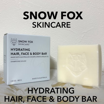 ハイドレーティング オールインワン シャンプー バー/SNOW FOX SKINCARE/サロンシャンプーを使ったクチコミ(1枚目)