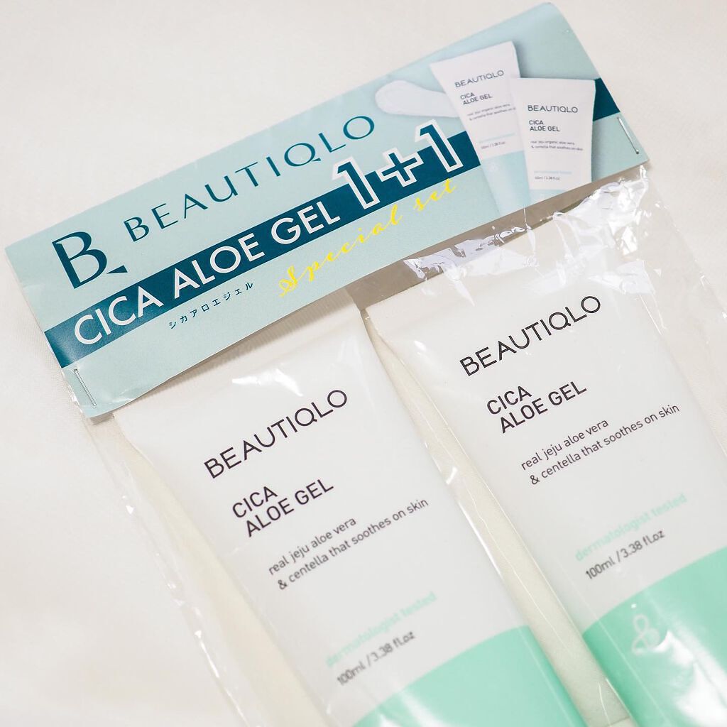 シカアロエジェル/BEAUTIQLO/ボディクリームを使ったクチコミ(6枚目)