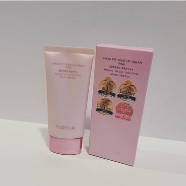 TIRTIR(ティルティル) マスクフィットトーンアップクリームのクチコミ「TIRTIR  MASK FIT TONE UP CREAM
PINK
¥2,420

大人気.....」（2枚目）