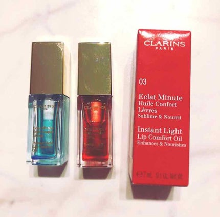 コンフォート リップオイル /CLARINS/リップグロスを使ったクチコミ(1枚目)