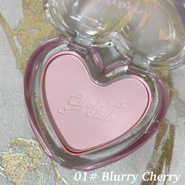 lilybyred ラブビームブラーチークのクチコミ「#コスメ購入品

lilybyred
ラブビームブラーチーク
01 Blurry Cherry.....」（2枚目）