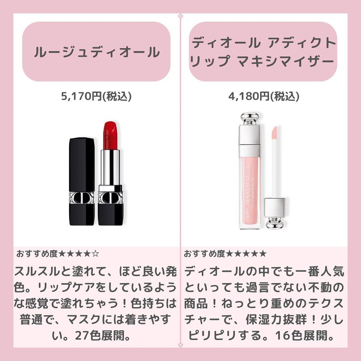 【旧】ディオール アディクト リップ マキシマイザー/Dior/リップグロスを使ったクチコミ(7枚目)