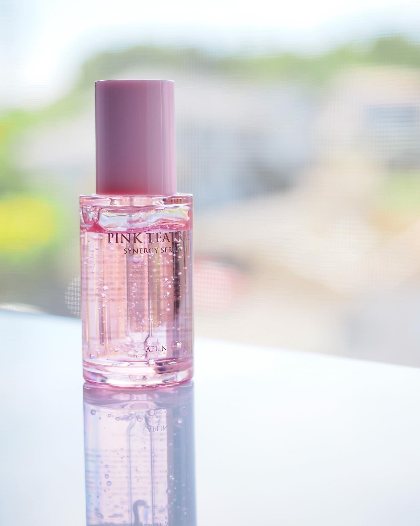 ピンクティーツリーシナジーセラム/APLIN/美容液を使ったクチコミ（1枚目）