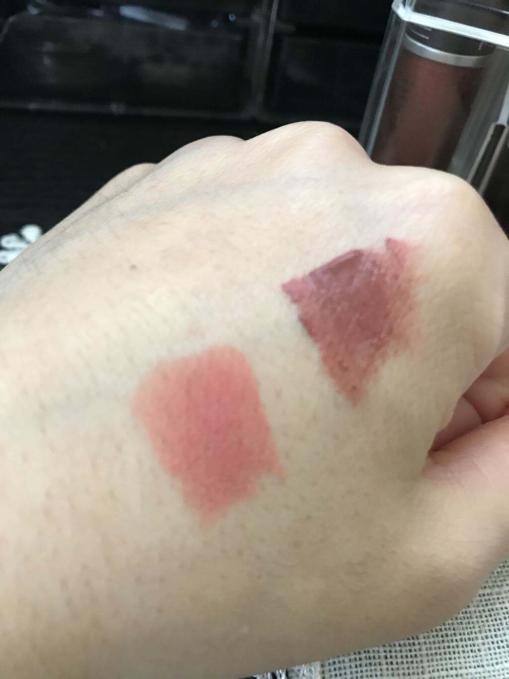 パウダー キス リキッド リップカラー/M・A・C/口紅を使ったクチコミ（3枚目）