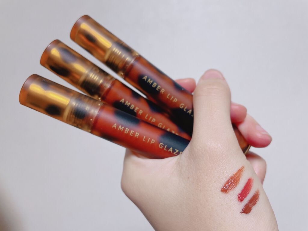 アンバーリップグレーズ/MINSHZEE/口紅を使ったクチコミ(1枚目)