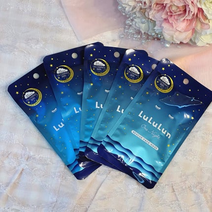 ルルルンワンナイト レスキュー透明感 1枚入×5袋/ルルルン/シートマスク・パックを使ったクチコミ(2枚目)