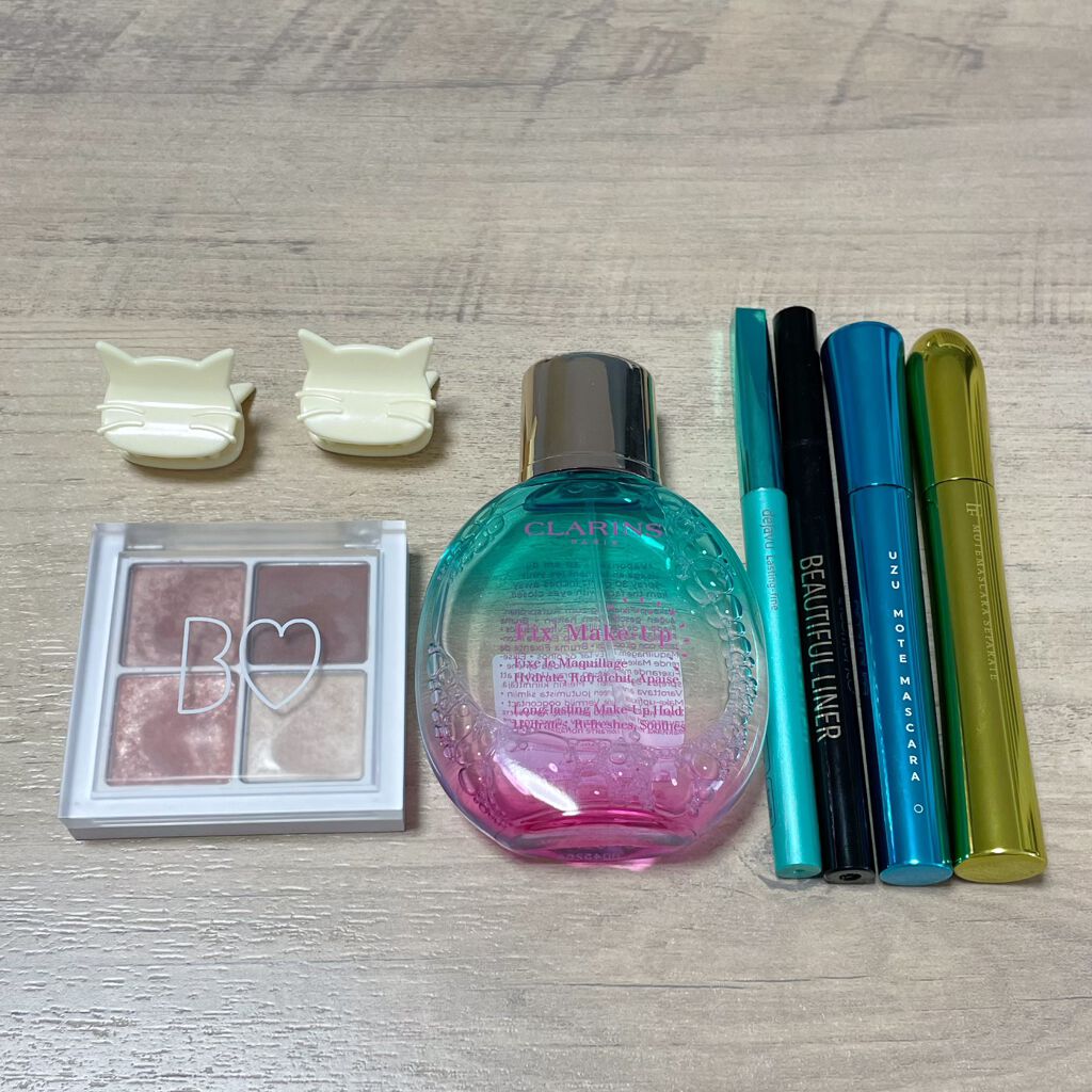 フィックス メイクアップ/CLARINS/ミスト状化粧水を使ったクチコミ（3枚目）