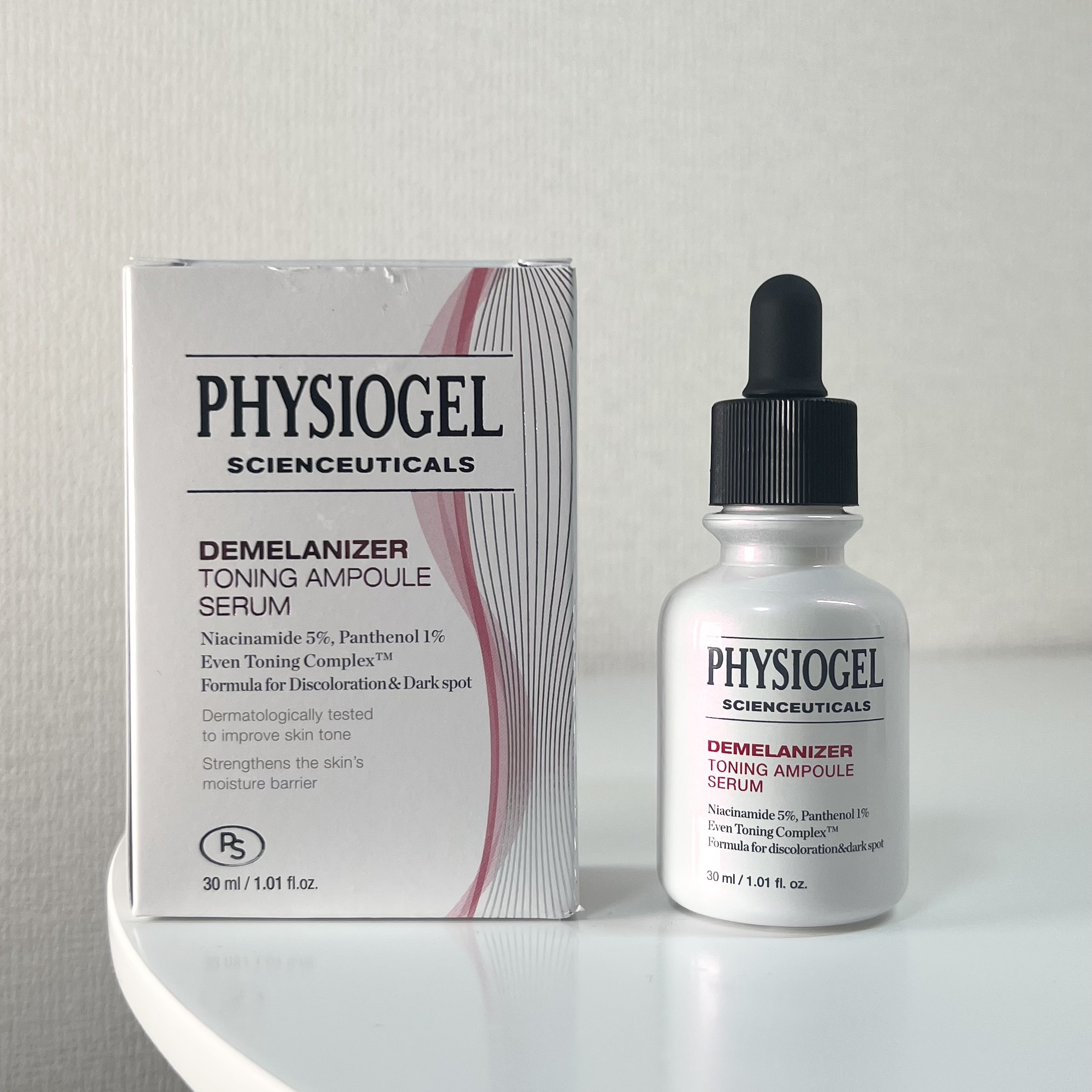 \肌のバリア機能をサポート&透明感あふれる美容液/
……………………………………………… 

PHYSIOGEL
サイエンシューティカルズディメラナイザートーニング アンプルセラム 

………………………………………………

「PHYSIO