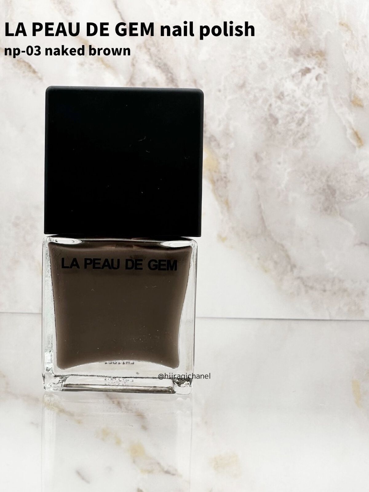 LA PEAU DE GEM nail polish/la peau de gem./マニキュアを使ったクチコミ（2枚目）