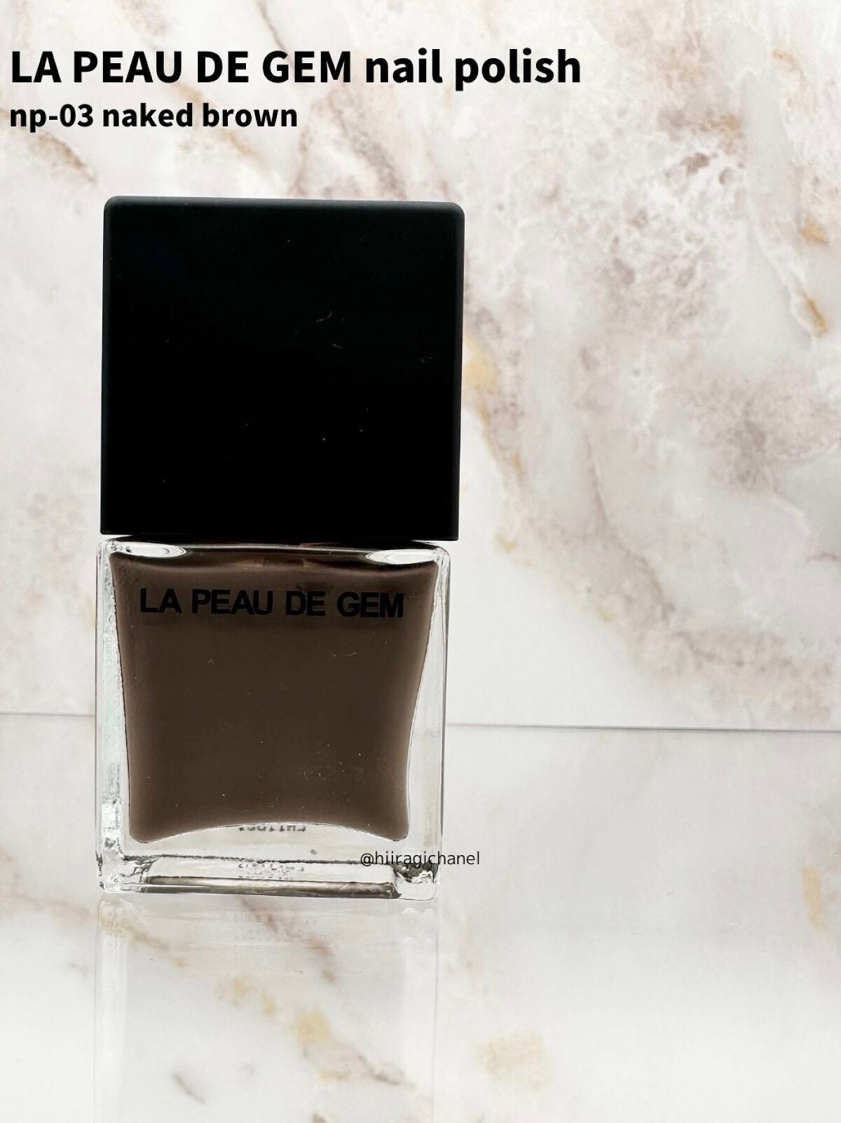 LA PEAU DE GEM nail polish/la peau de gem./マニキュアを使ったクチコミ(2枚目)