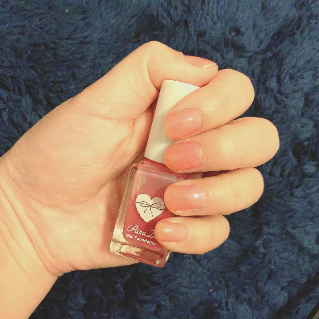 ネイルファンデーション/パラドゥ/マニキュアを使ったクチコミ（3枚目）