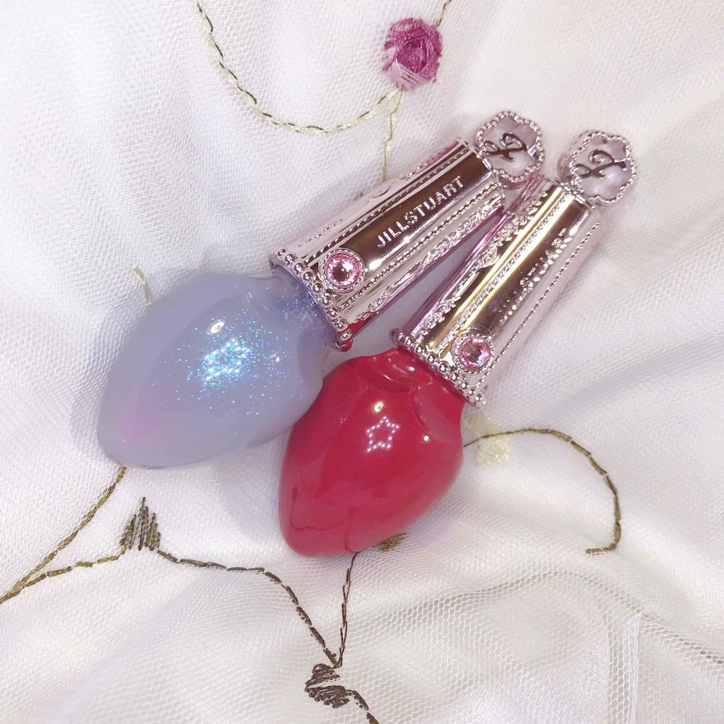 フォーエヴァージューシー オイルルージュ/JILL STUART/口紅を使ったクチコミ(2枚目)