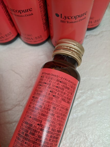 BH トマトドリンク/リコピュア/美容ドリンクを使ったクチコミ(3枚目)