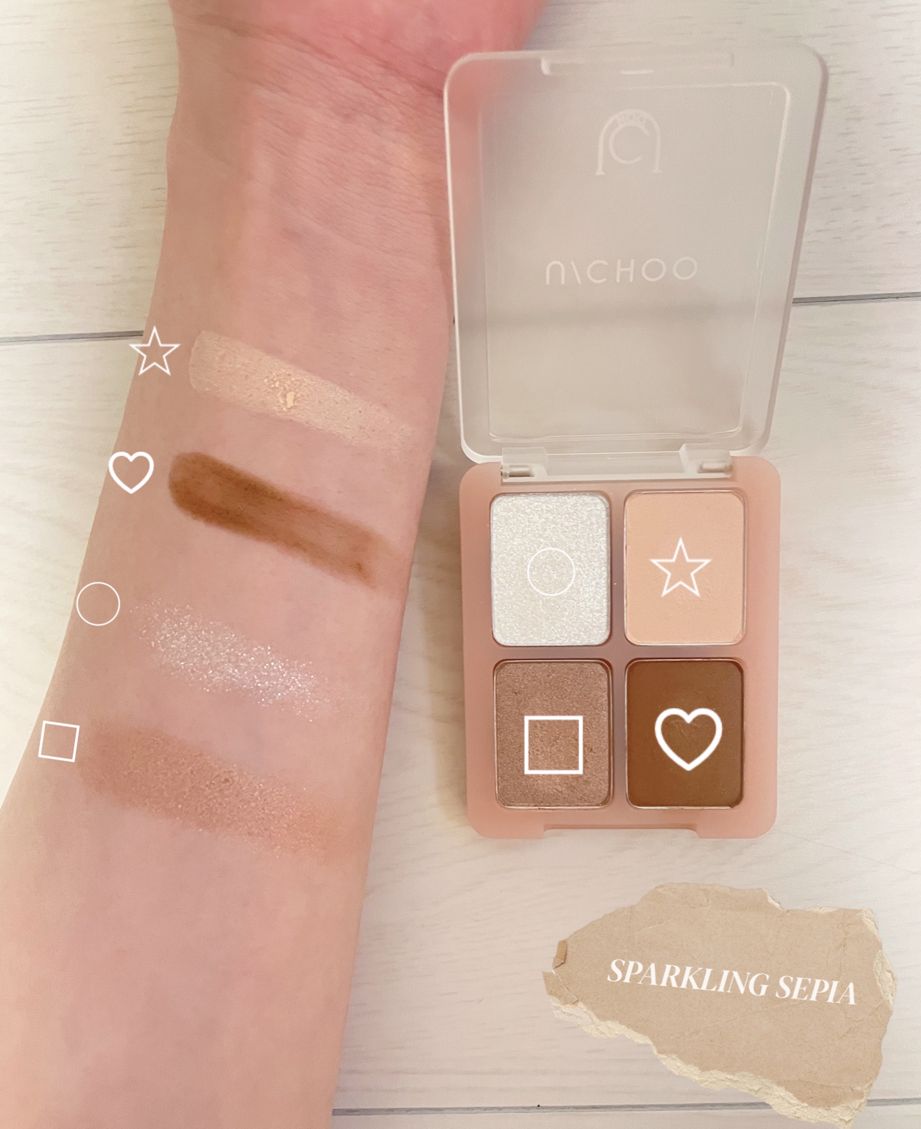  グラム アイ シャドウ/U/CHOO/アイシャドウパレットを使ったクチコミ（2枚目）