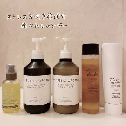 スーパーバウンシー DM シャンプー/DM ヘア トリートメント/THE PUBLIC ORGANIC/市販シャンプーを使ったクチコミ(1枚目)