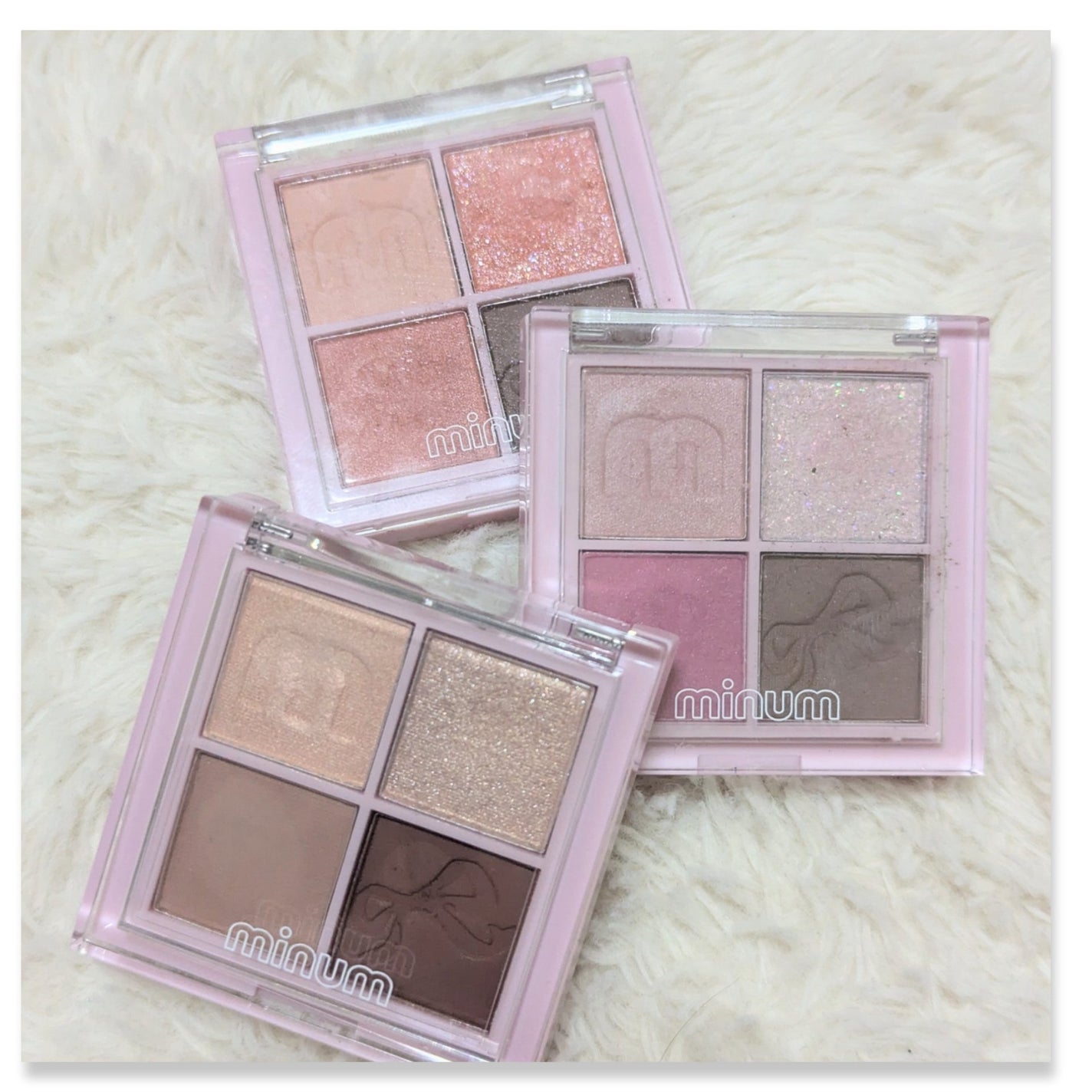 バブアイカラーパレット/minum/アイシャドウパレットを使ったクチコミ(4枚目)