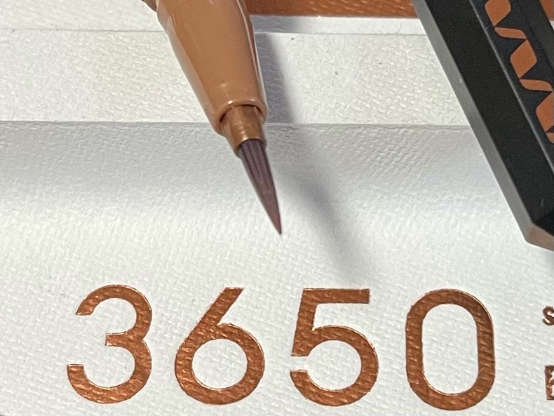 リキッドアイライナー  シアーブラウン(Sheer Brown)/3650/リキッドアイライナーを使ったクチコミ（2枚目）