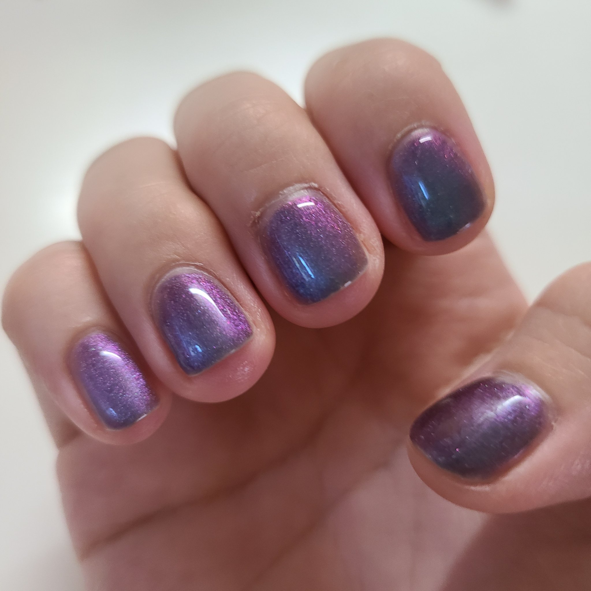 Re:gel カメレオンマグネットジェル/Beach/ジェルネイルを使ったクチコミ（2枚目）