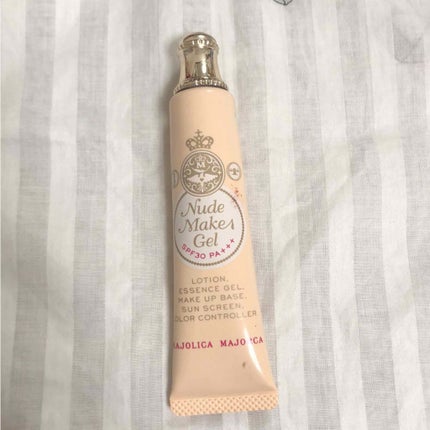 ヌードメークジェル 明るい素肌色/MAJOLICA MAJORCA/化粧下地を使ったクチコミ(1枚目)