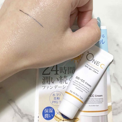 BB+CCクリーム/+OneC(プラワンシー)/BBクリームを使ったクチコミ(3枚目)