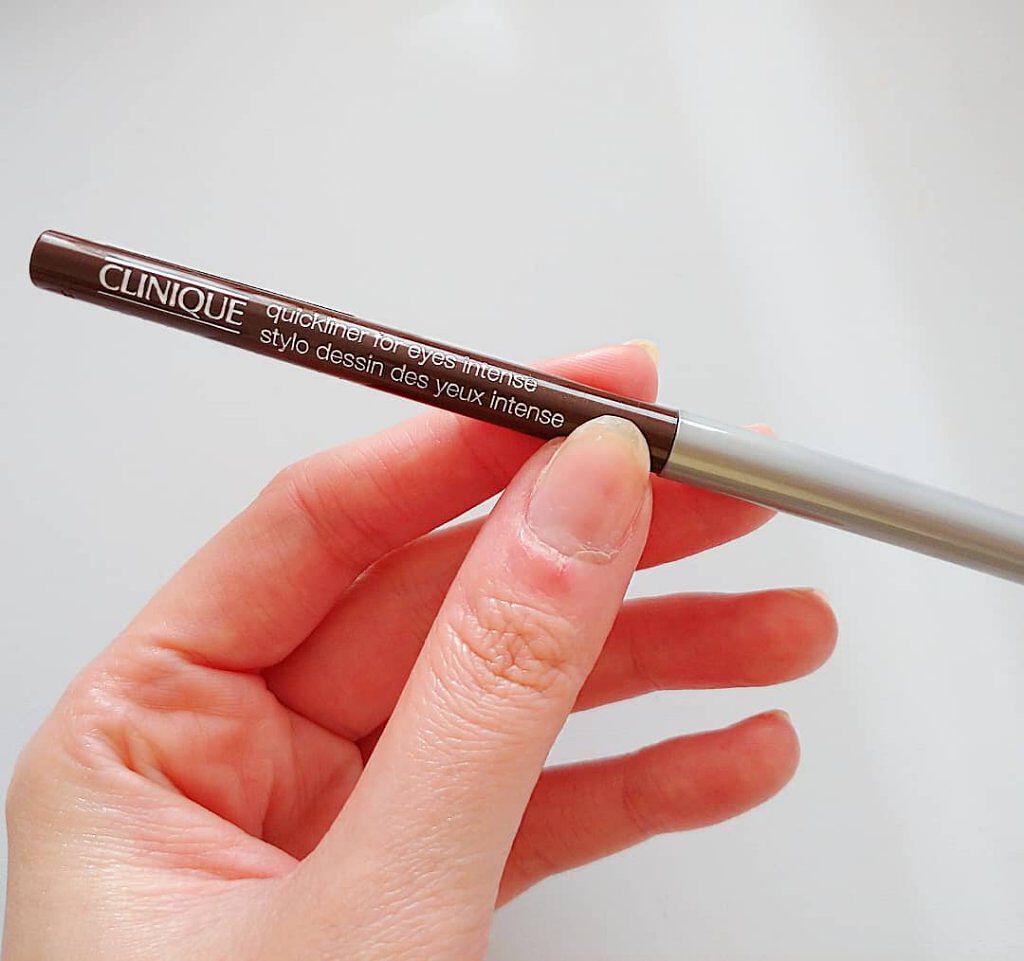 クイックライナー フォー アイ インテンス 03 インテンス チョコレート/CLINIQUE/ペンシルアイライナーを使ったクチコミ（1枚目）
