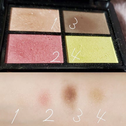 ミネラルクラッシィシャドー/エトヴォス/アイシャドウパレットを使ったクチコミ(4枚目)
