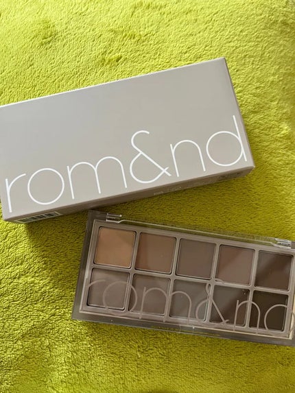 ベターザンパレット/rom&nd/アイシャドウパレットを使ったクチコミ(1枚目)